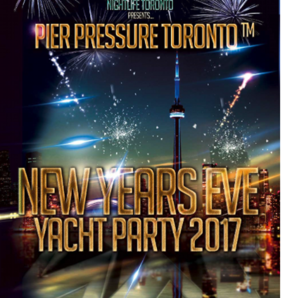 Pier Pressure Toronto New Years Eve Yacht Party